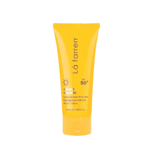 کرم ضد آفتاب و ضد لک فاقد چربی SPF50 لافارر مناسب پوست چرب و مستعد آکنه حجم 40 میلی لیتر - بی رنگ